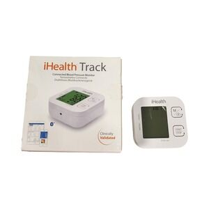iHealth Track Connected Blood Pressure Monitor Bluetooth KN-550BT White